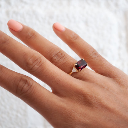 Majestic Garnet Ring
