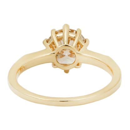 Hall of Mirrors Solitaire Ring