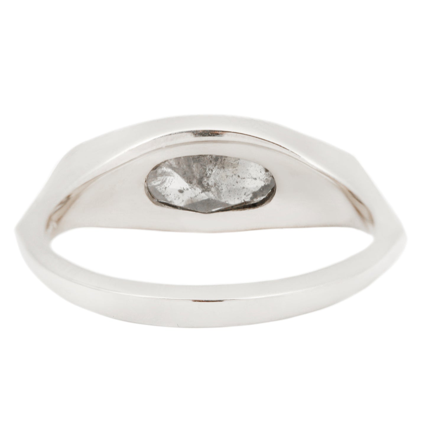 Smoke Signal Marquise Ring