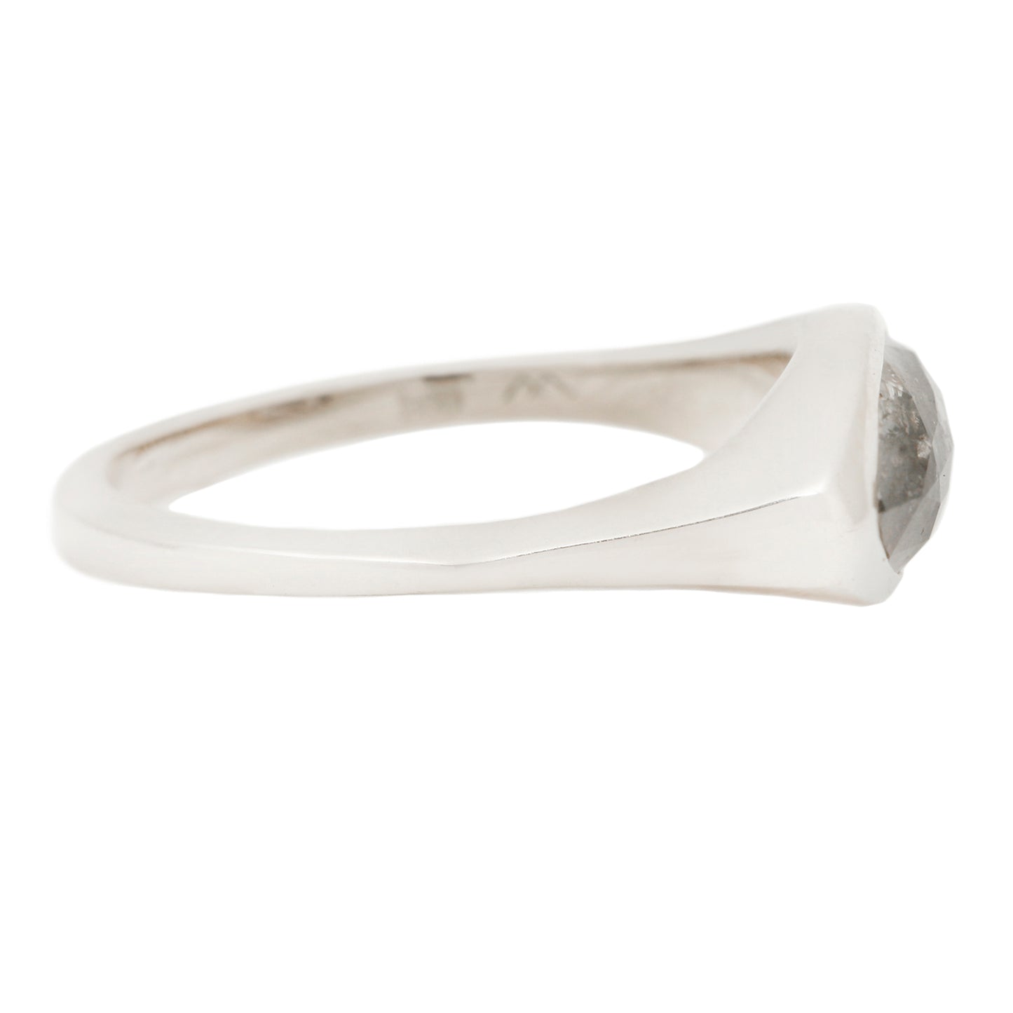 Smoke Signal Marquise Ring