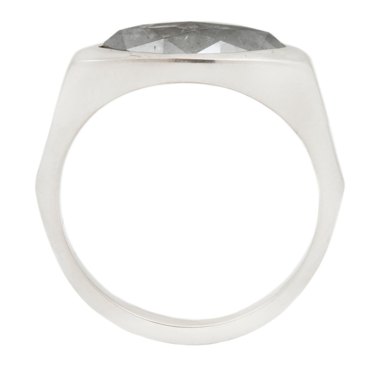 Smoke Signal Marquise Ring