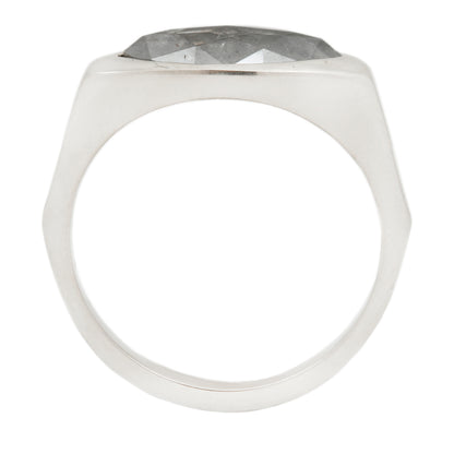 Smoke Signal Marquise Ring