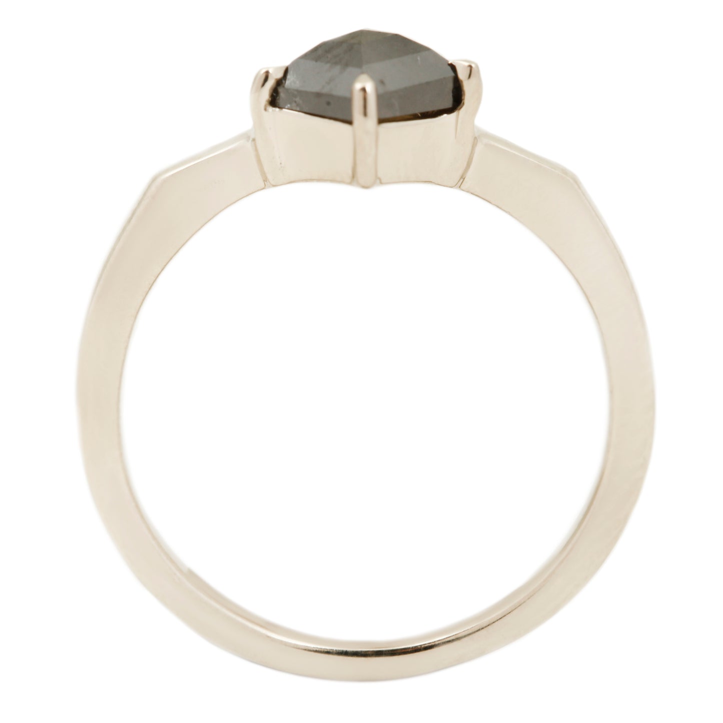 Midnight Flight Solitaire Ring