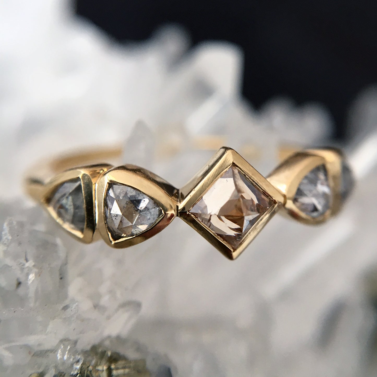 Celestial Crown Diamond Ring