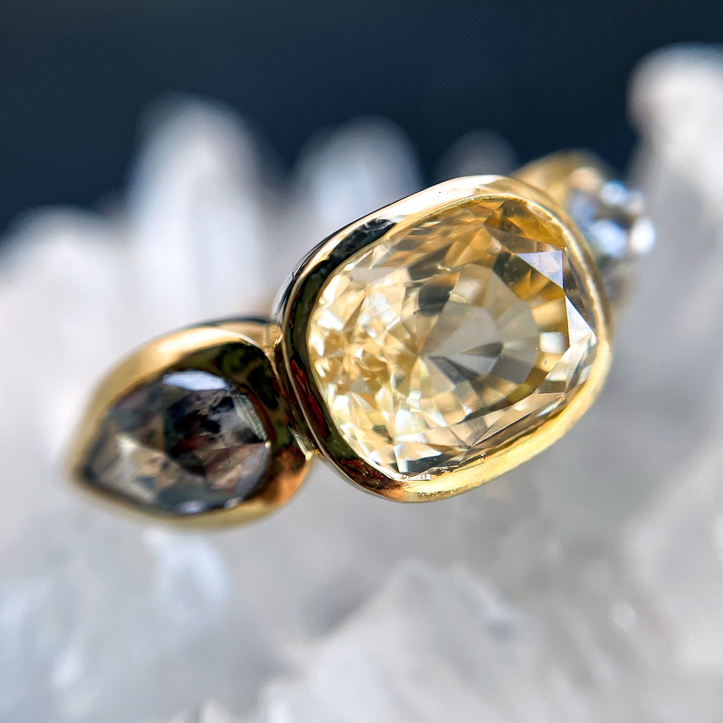 Eyes of Athena Sapphire Ring