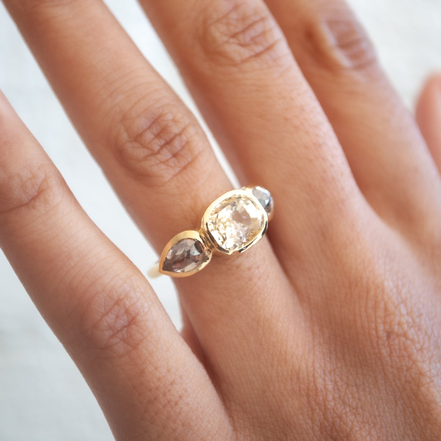 Eyes of Athena Sapphire Ring