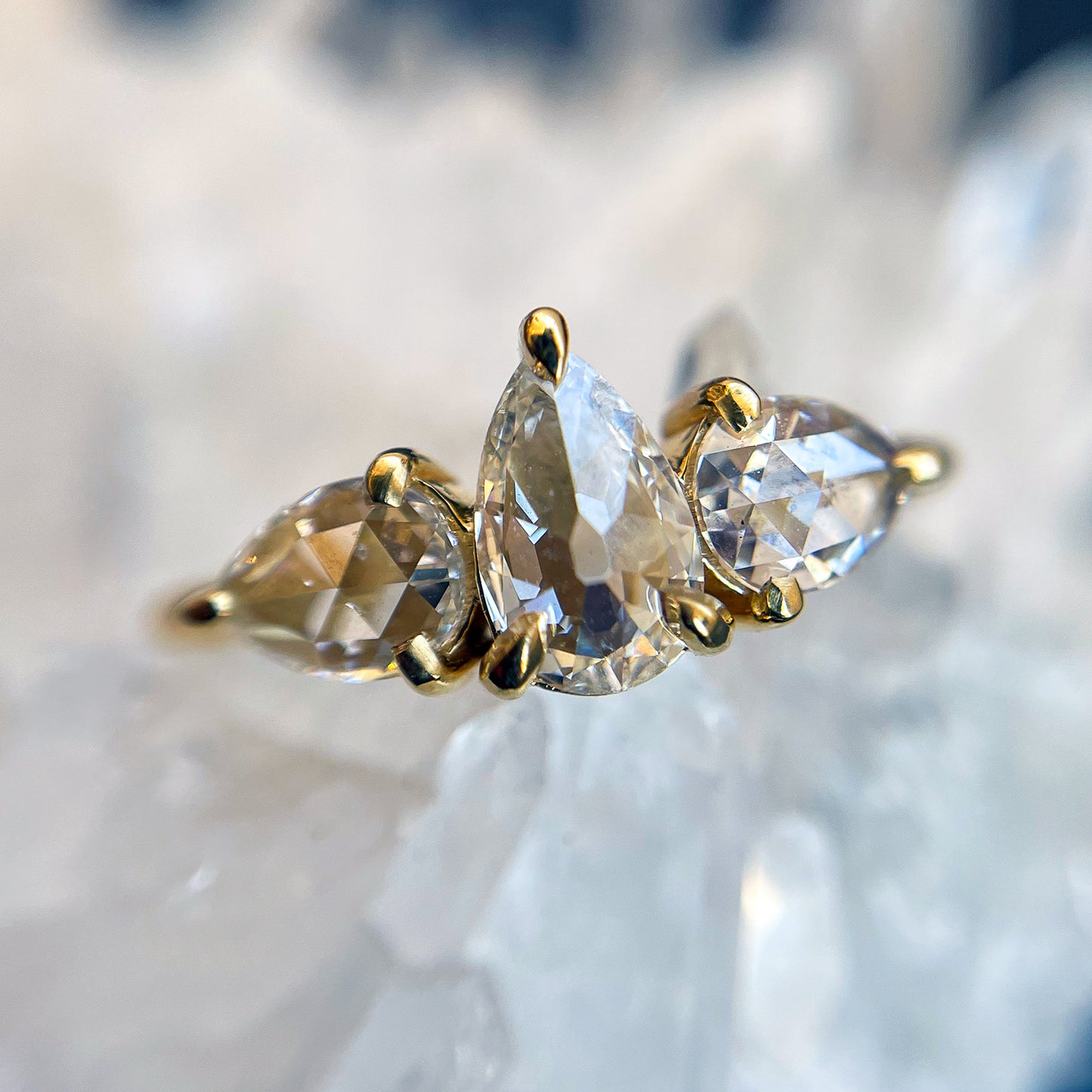 Giselle Three Diamond Ring