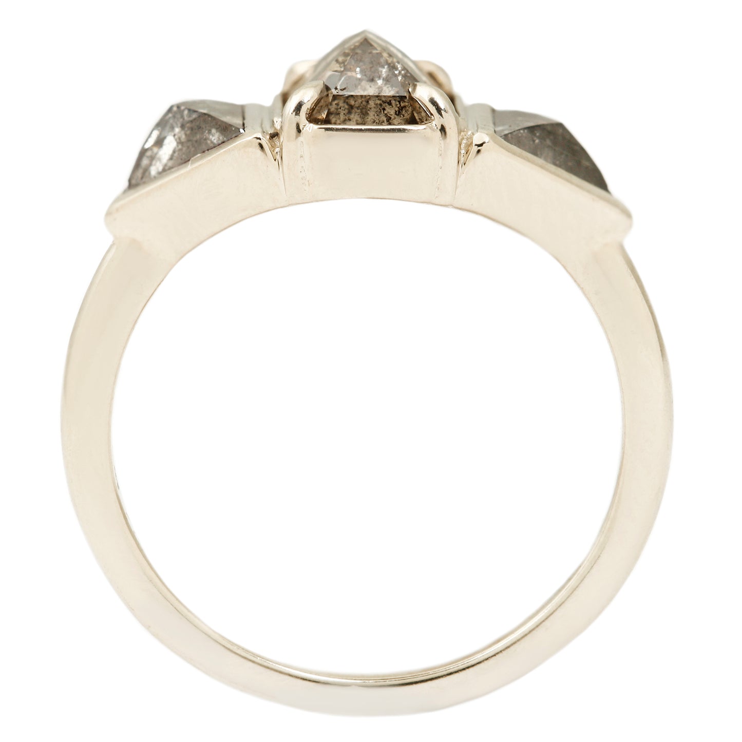 Cathedral Diamond Ring