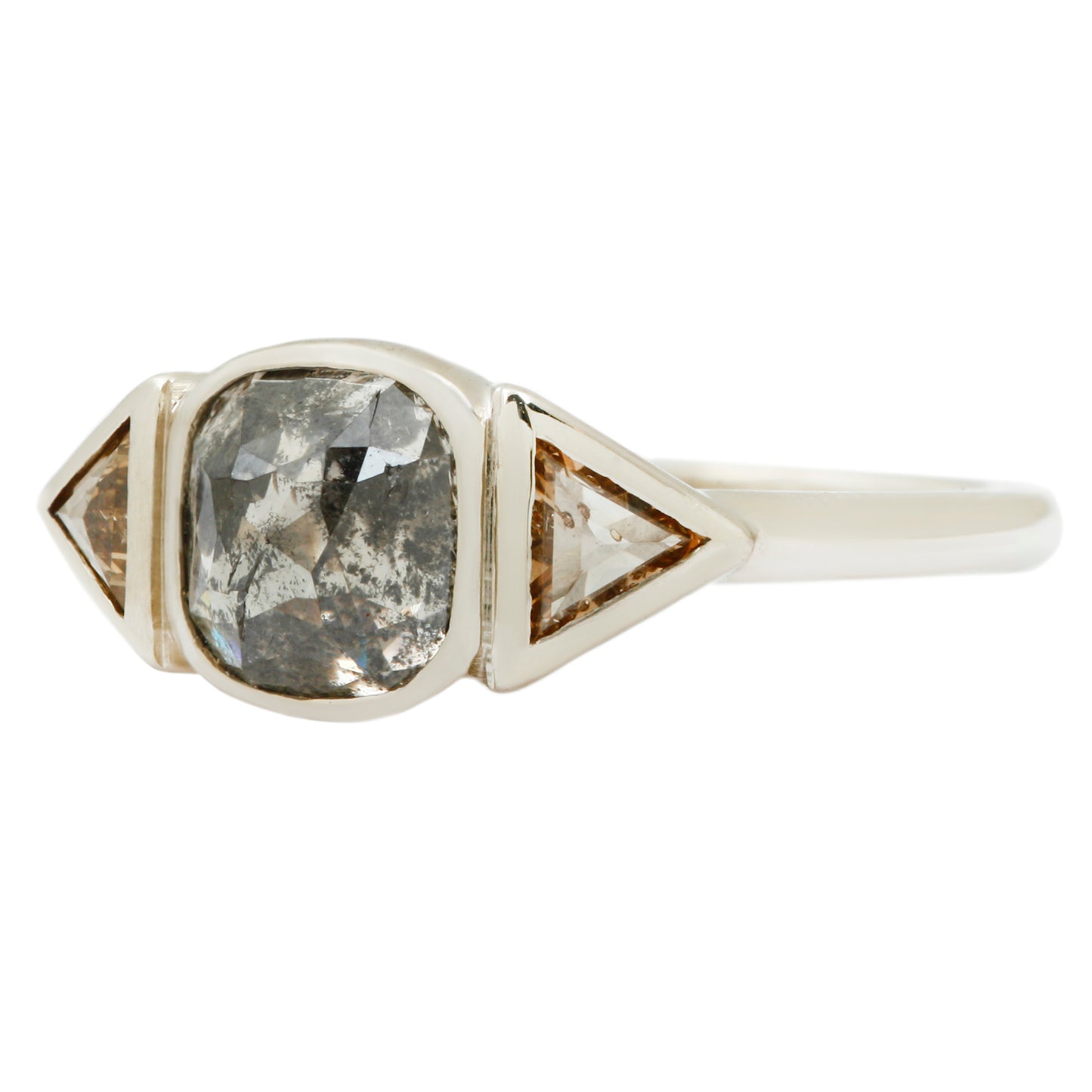 Gray Dune Diamond Ring