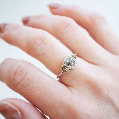Gray Dune Diamond Ring