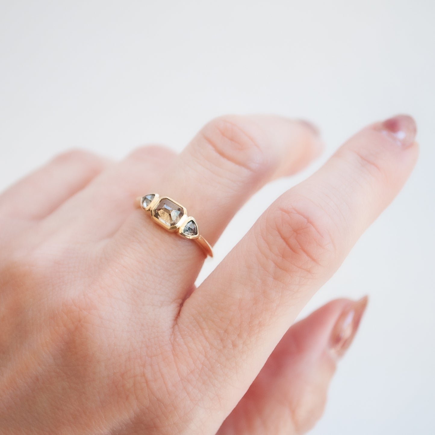 Desert Dusk Diamond Ring