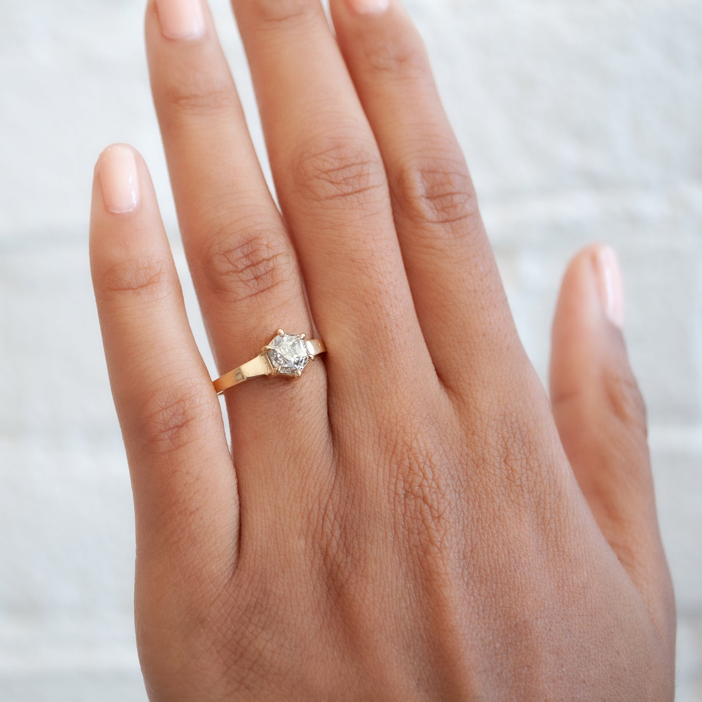 Desert Star Hexagon Ring