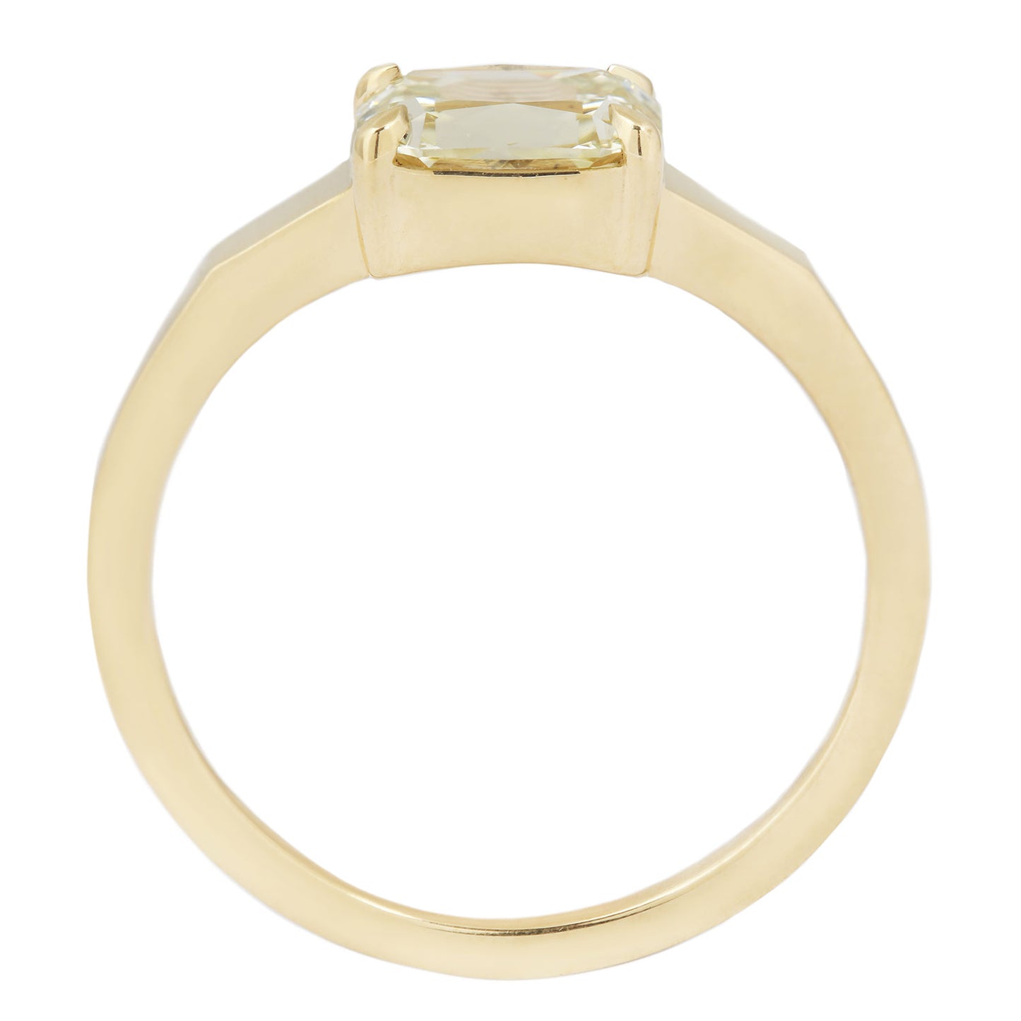 Gilded Diamond Mirage Ring