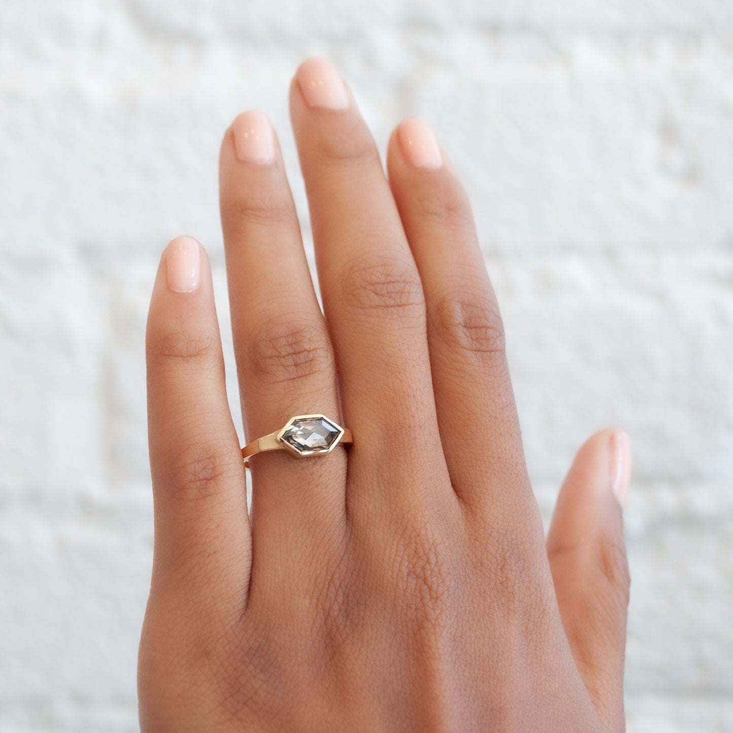 Gray Terra Diamond Ring