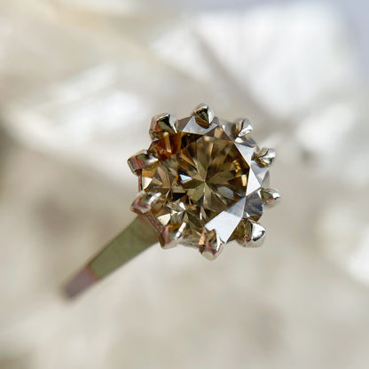 North Star Solitaire Ring