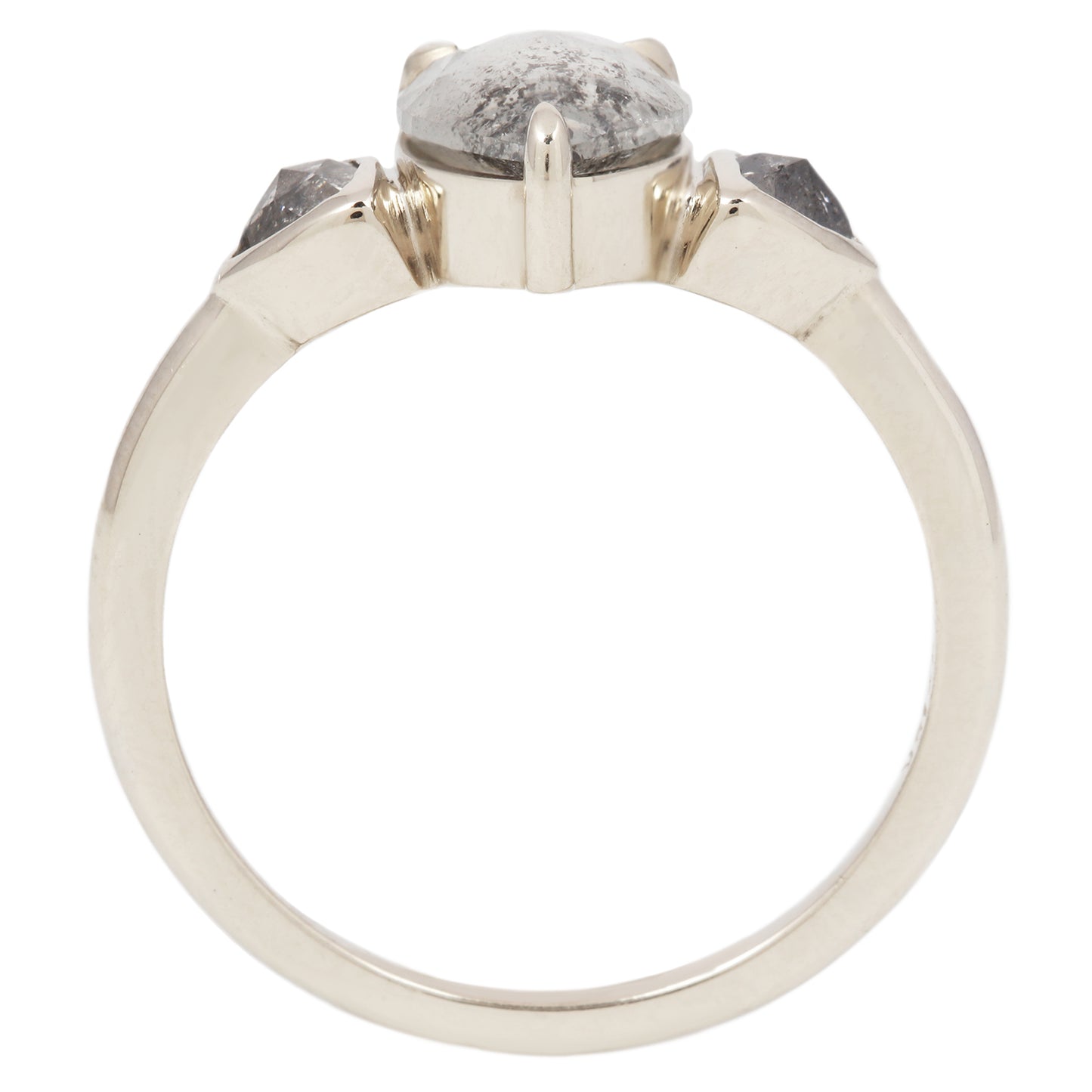 Lunar Peaks Three Diamond Ring