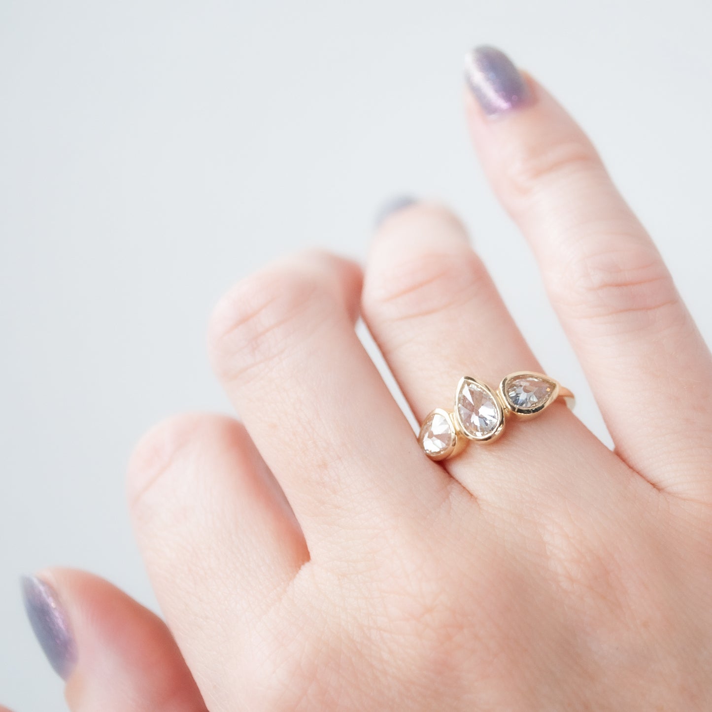 Polaris Three Diamond Ring