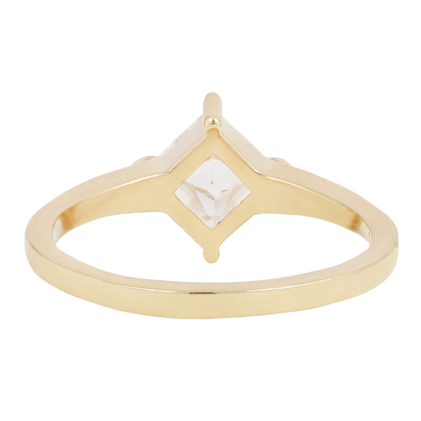 Solar Diamond Mirage Ring