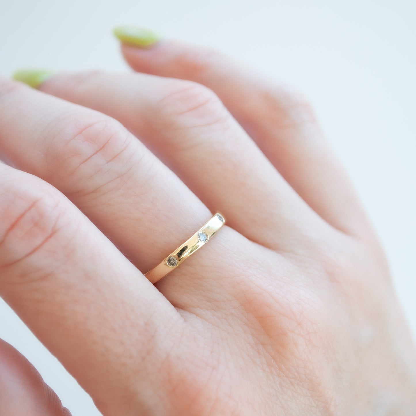 Nine Gray Diamond Band