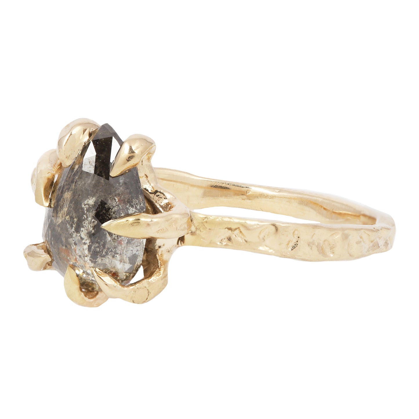 Brown Sugar Stingray Claw Ring