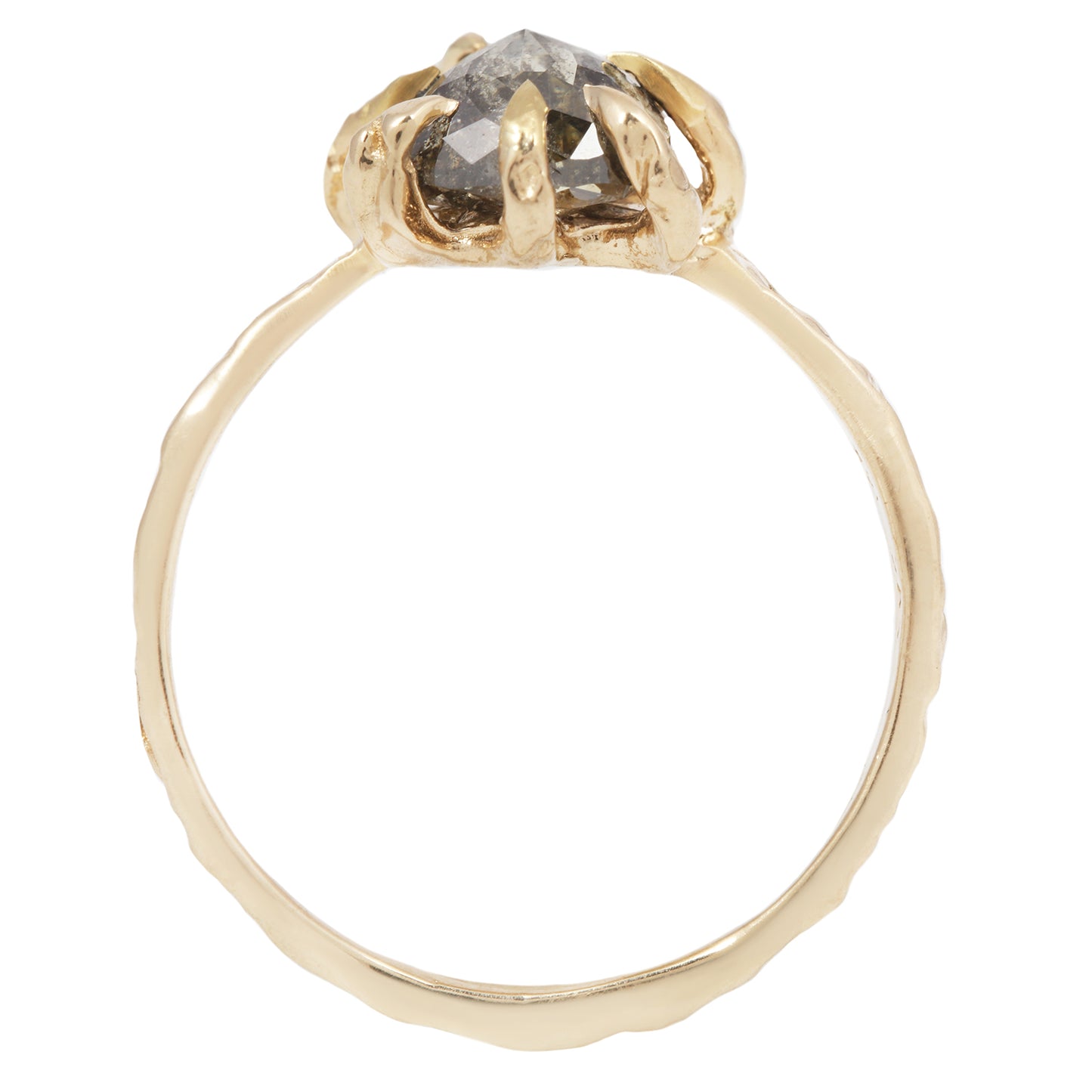 Brown Sugar Stingray Claw Ring