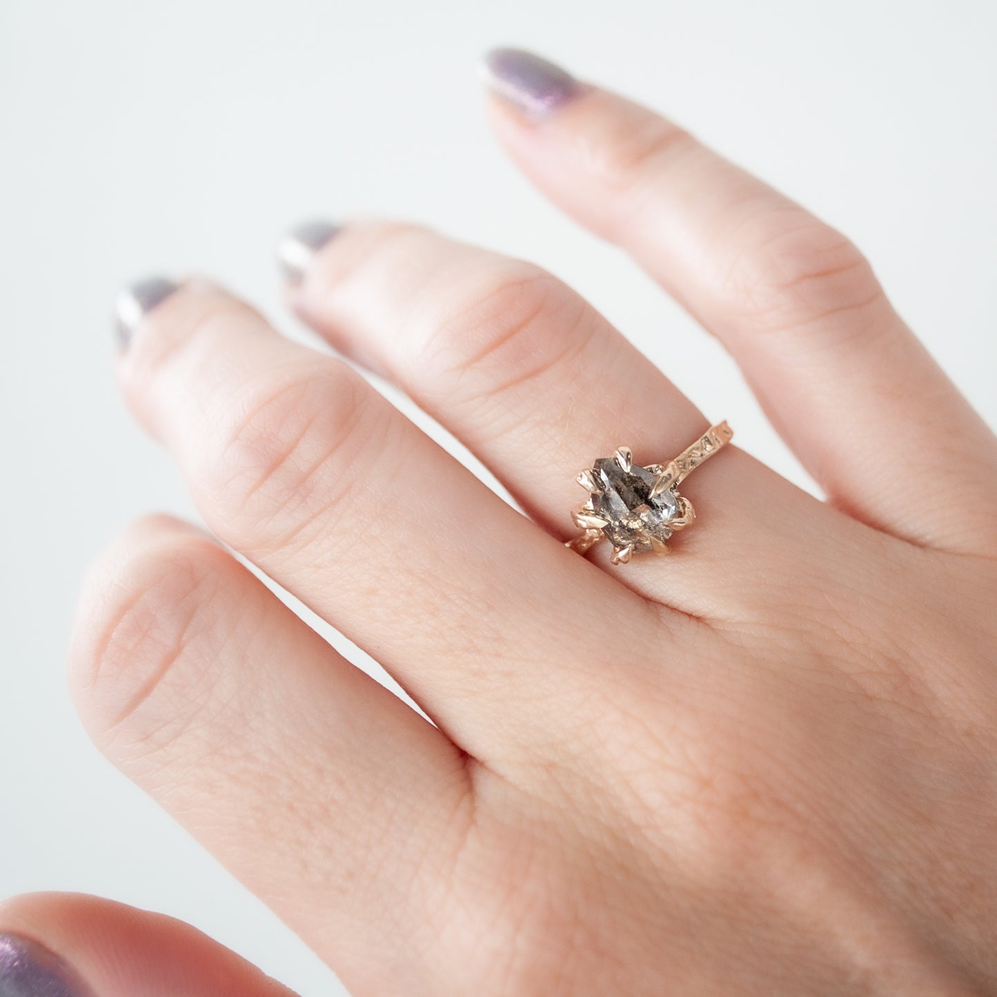 Brown Sugar Stingray Claw Ring