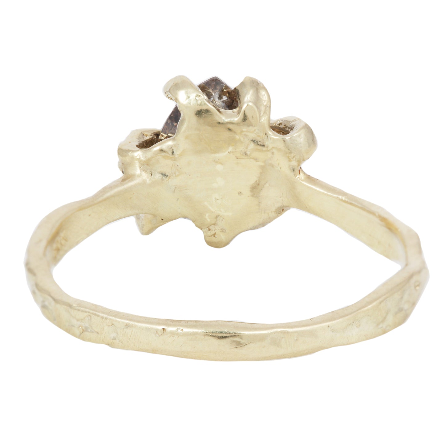 Viridian Stingray Claw Ring