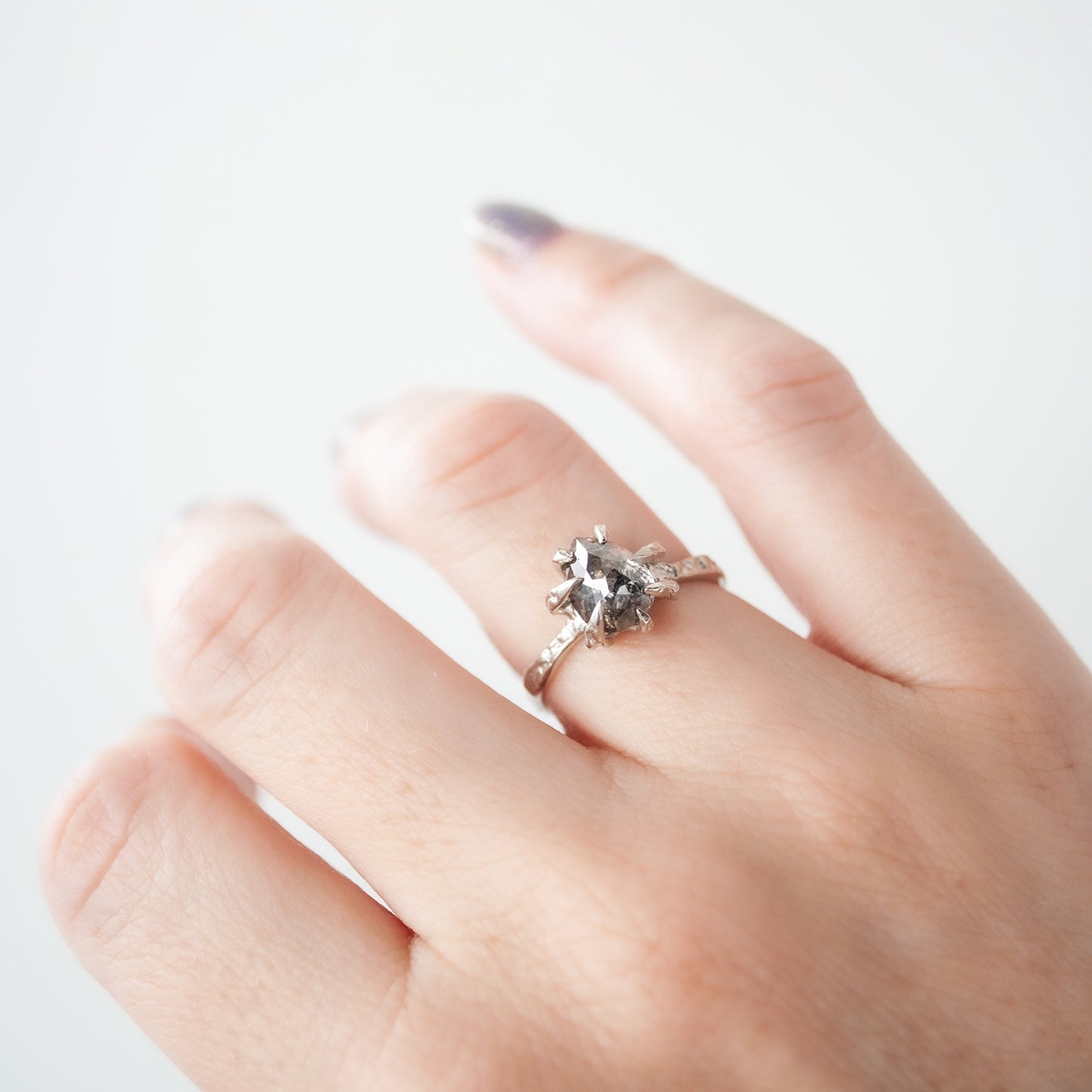 Monterey Diamond Stingray Claw Ring