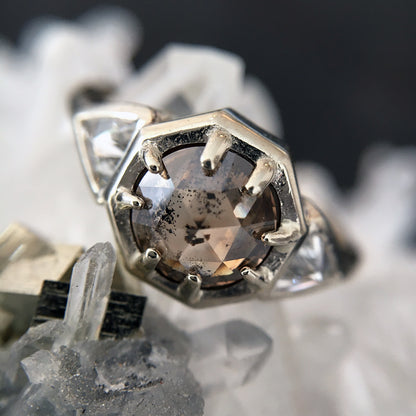 Wolf Moon Cleopatra Ring