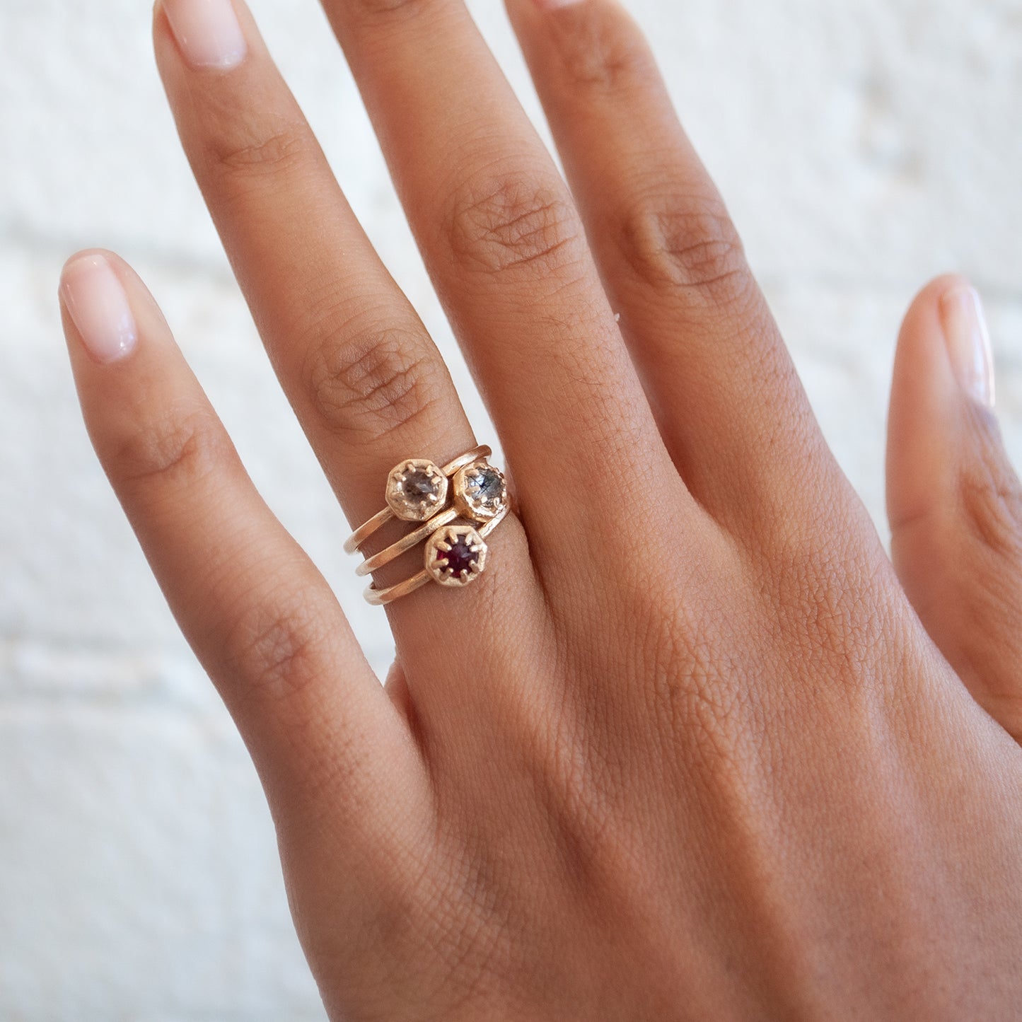 Tiny Ruby Ring