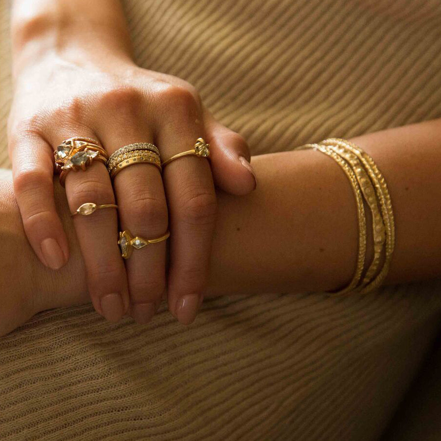 Starfish Radial Bangle