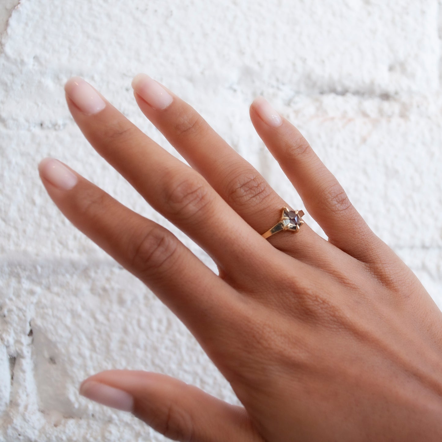 Green Montana Sapphire Ring