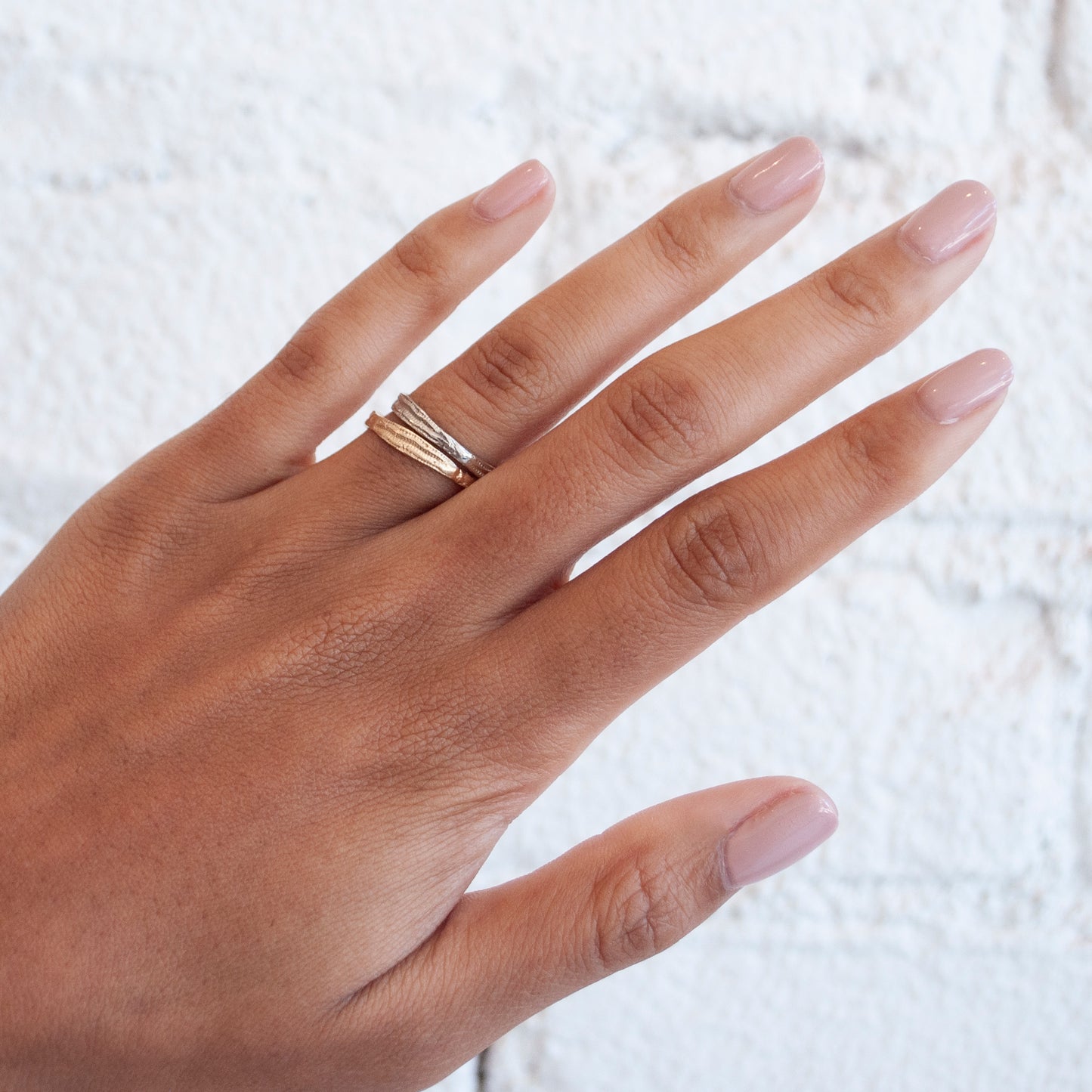 Yellow Gold Urchin Band