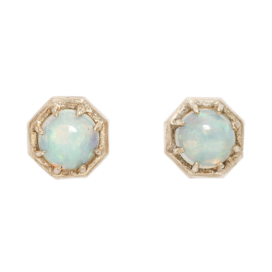 Lauren Wolf Opal Octagon Studs