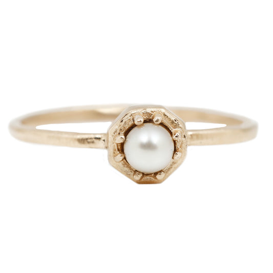 Lauren Wolf Jewelry Tiny Akoya Pearl Ring