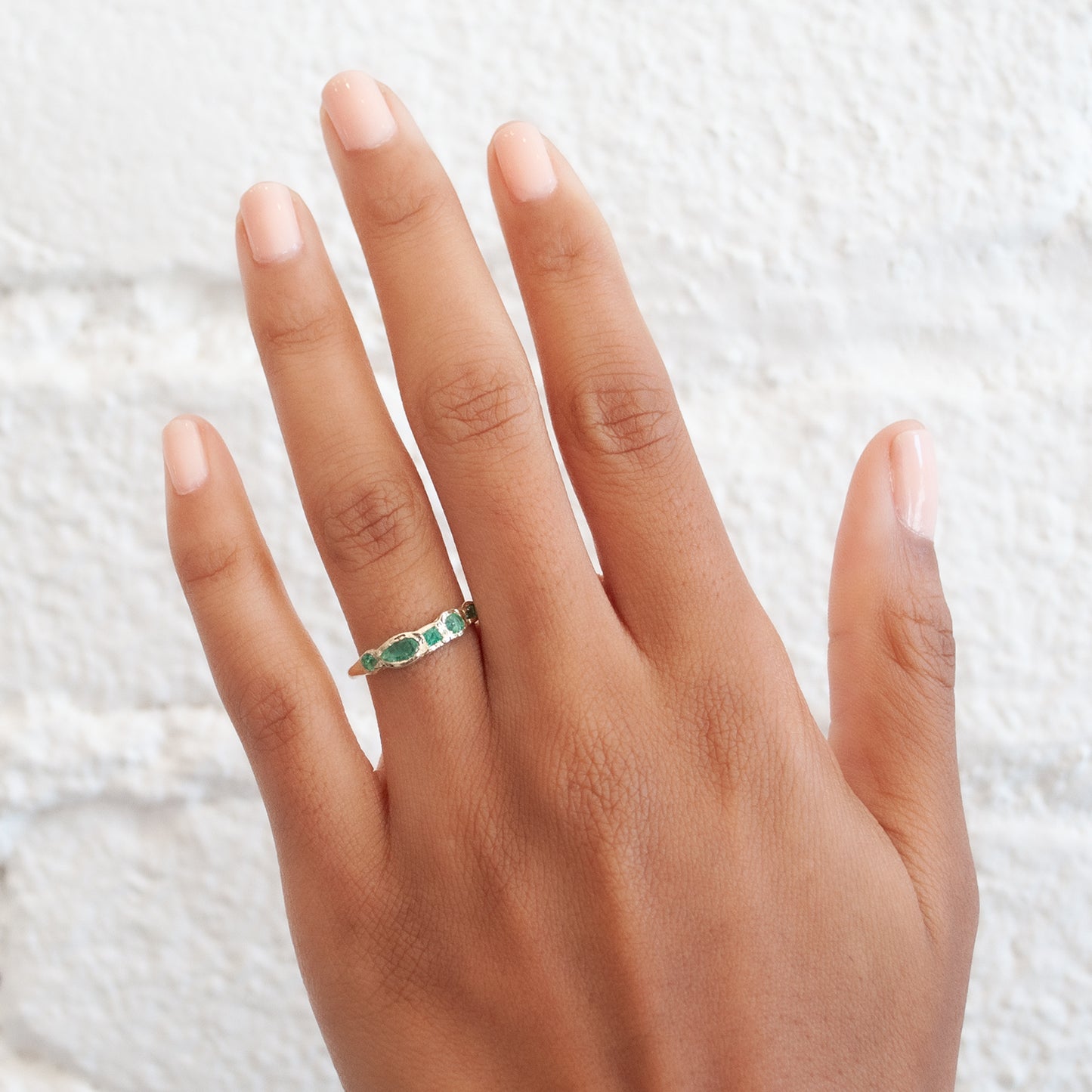 Journey Treasure Emerald Ring