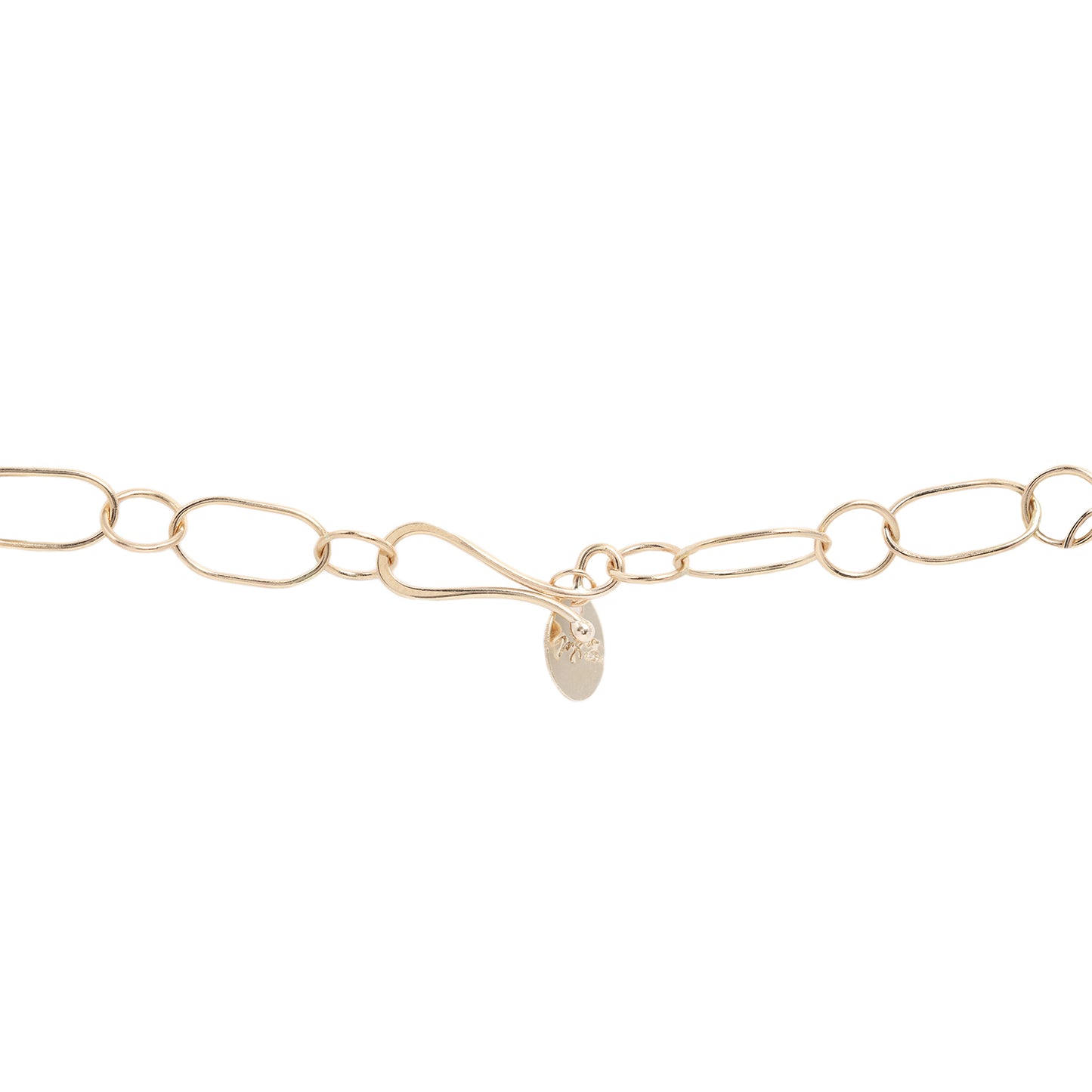 Oval and Round Chain Bracelet