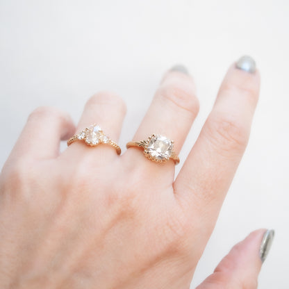Cognac Wood Nymph Faye Ring