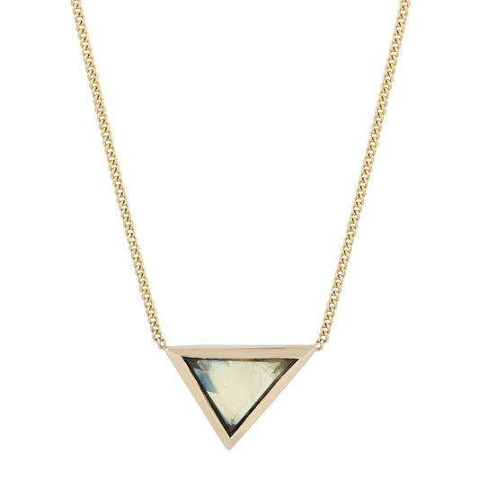 Sapphire Scalene Necklace