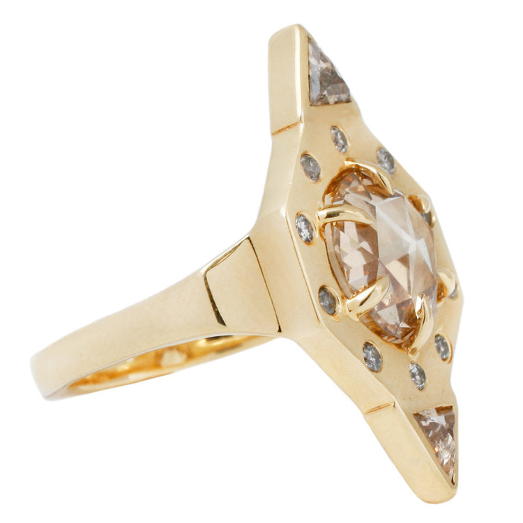 Diamond Shield Ring