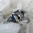 Inverted Champagne Diamond Ring 4 