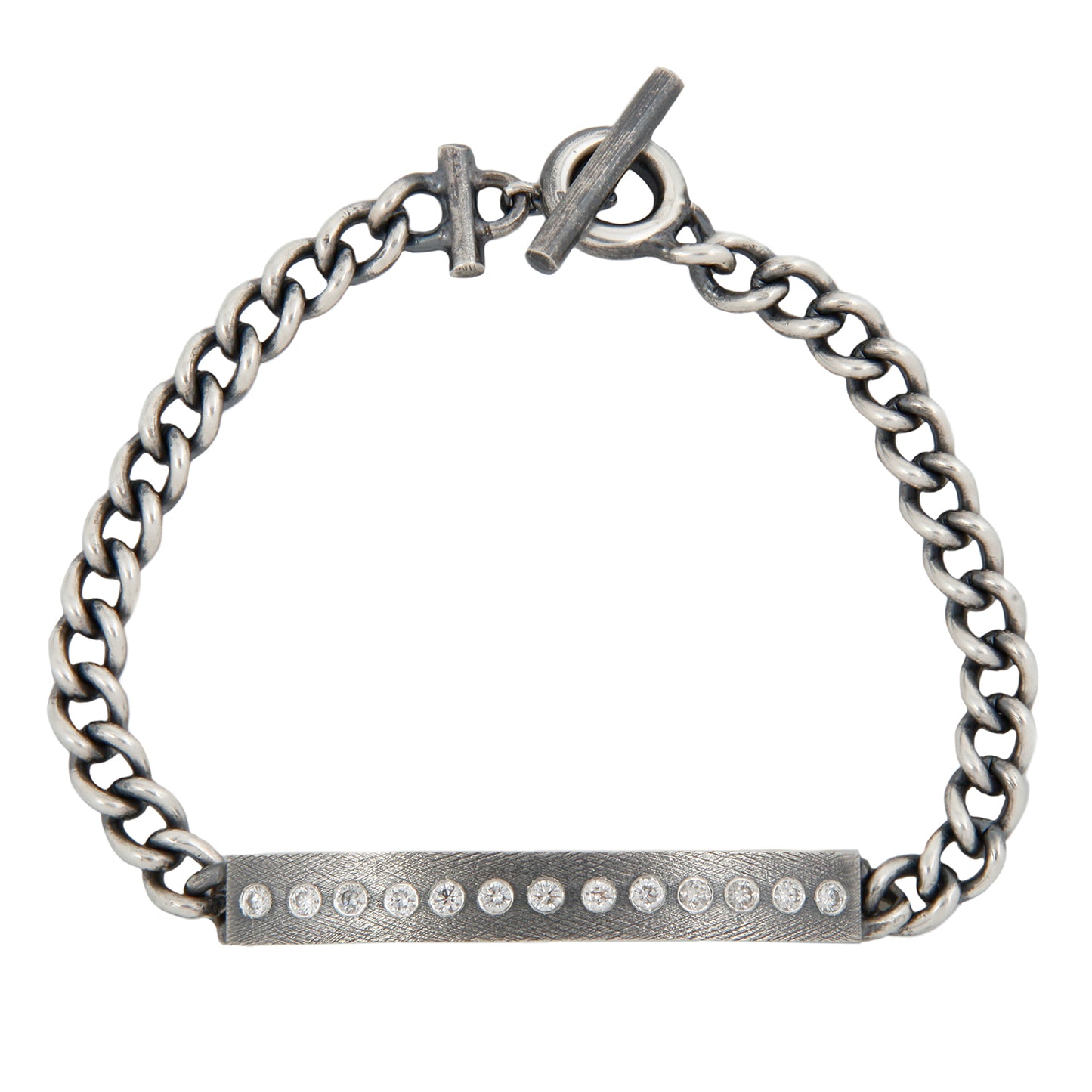Diana Diamond ID Link Bracelet