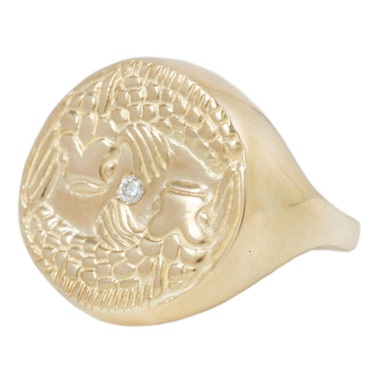 Zodiac Signet Ring