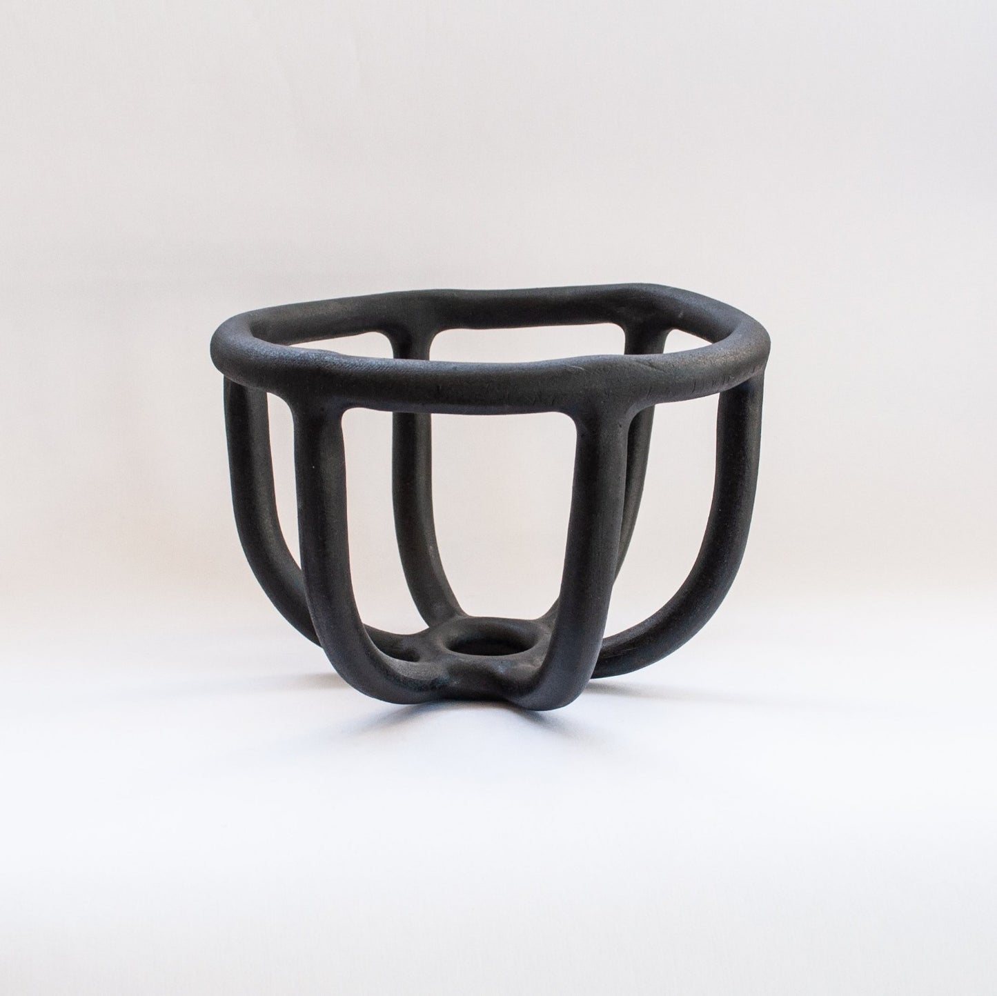 SIN Small Moth Fruit Bowl Black