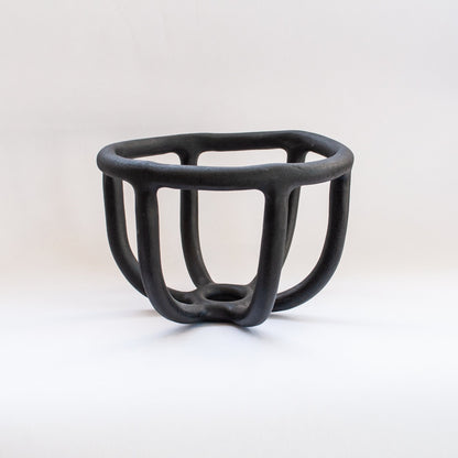 SIN Small Moth Fruit Bowl Black