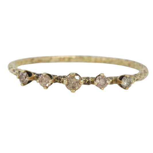 Homespun Brown Diamond Ring