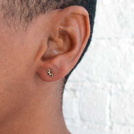 Orion Black Diamond Earrings – ESQUELETO