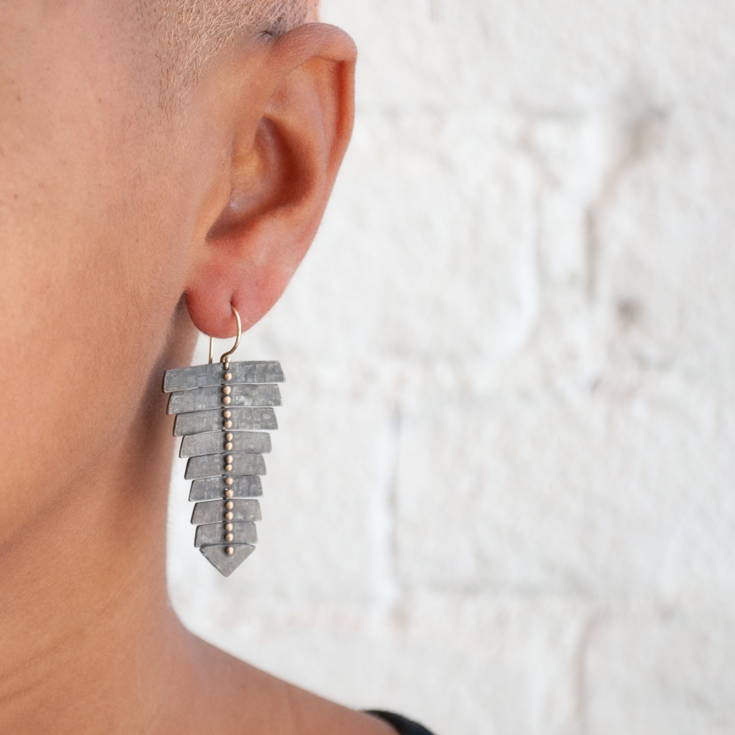 Fishbone Earrings