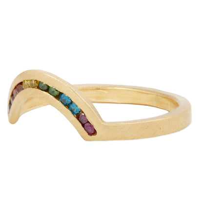 Rainbow Diamond Band