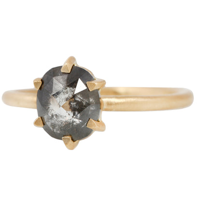 Dark Shimmer Diamond Hera Solitaire